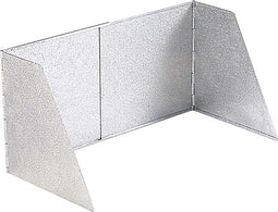 Crespo P/259 - Windscherm - Verstelbaar - Aluminium - Zilver