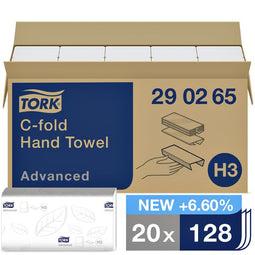 Tork Handdoek - H3 Advanced C - 2- laags - 20 x 120 stuks