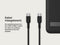 Belkin BoostCharge Pro BPD006BTBK - Magnetische Powerbank 5.000mAh - Qi2 15W Draadloos Opladen - Zwart