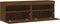 vidaXL - Tv-wandmeubels - met - LED-verlichting - 2 - st - 60x30x40 - cm - bruineiken