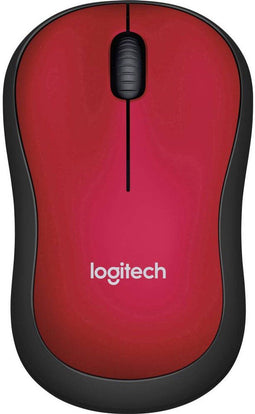 Logitech M185 - Draadloze Muis - 12 maanden batterijduur - Rood