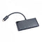 V7 V7UC3U-HUB-BLK-1E - USB-C naar 5-in-1 Hub - 3x USB 3.2 type-A - Zwart