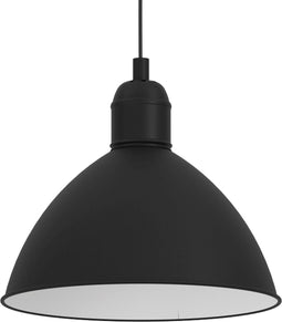 EGLO Priddy - Hanglamp - E27 - Hoogte verstelbaar - Zwart (1 stuk)