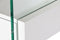 Planken DKD Home Decor Wit Transparant Kristal Hout MDF 90 x 35 x 180 cm