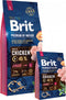 Brit Premium by Nature Junior L - Droog hondenvoer - Kip 3 kg