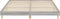 vidaXL - Bedframe - bewerkt - hout - grijs - sonoma - eikenkleurig - 160x200 - cm