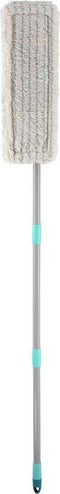 Leifheit Profi vloerwisser XL - 42 cm wisbreedte - 360° draaibare scharnier - Turquoise Grijs Wit