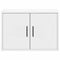 vidaXL - Garagewandkast - bewerkt - hout - wit