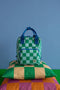 Studio Ditte Rugzak Blokjes S - Groen/Blauw