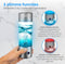 Nuvance - Waterstof Generator - Hydrogen Water Fles - 5000 PBB - Grijs