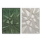 Schilderij Home ESPRIT Groen Beige Modern (2 Stuks)