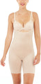 SPANXshape™ Invisible Open-Bust Mid-Thigh Bodysuit - Thinstincts 2.0 - Verstelbare bandjes - Beige