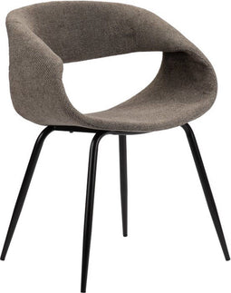Pole to Pole - Whale stoel - Chenille - Taupe