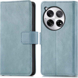 iMoshion Hoesje Geschikt voor OnePlus 12 Hoesje Met Pasjeshouder - iMoshion Luxe Bookcase - Lichtblauw