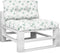 vidaXL - Palletkussens - 2 - st - stof - bladpatroon