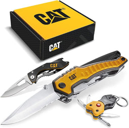 CAT Geschenkset multi-tool, mes en sleutelhanger.