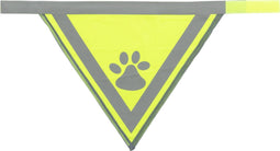 Trixie Reflecterende Bandana Geel - Hondenkleding - L-Xl 43-60 Cm