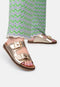 PS Poelman ARAN - Dames slippers - Leer - Goud - Maat 42
