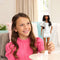 Mattel Barbie Fashionista - Cowgirl Look-pop - Zilveren jurk met cowboyhoed en laarzen - Meerkleurig