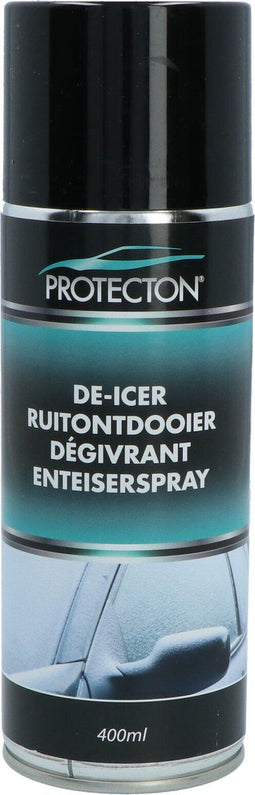 Protecton Ruitenontdooier spray - voor auto - 400 ml - antivries sprays - winter/vorst/bevriezen
