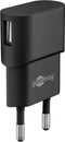 Goobay 45298 - Oplader - AC - 1 USB 2.0-poort - Zwart