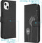 iMoshion Hoesje Geschikt voor iPhone 13 Hoesje Met Pasjeshouder - iMoshion Design Softcase Bookcase - Geel / Dandelion