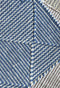 Zala Denim Vloerkleed - 170x240 - Rechthoek - Buiten,Laagpolig Tapijt - Modern - Blauw, Grijs