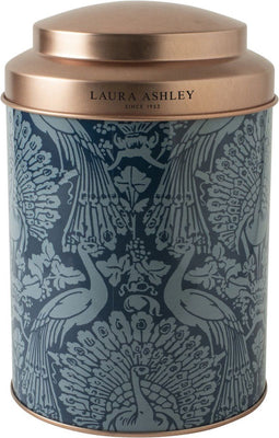 Laura Ashley Storage Collectables Bewaarblik rond - Voorraadpot - 12x18 cm Peacock Blauw