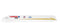 Lenox 2110112114GR - Tin-reciprozaagblad voor metaal - 305x25x1,1mm - 5 stuks