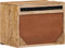 vidaXL - Nachtkastje - wandgemonteerd - 40x30x25 - cm - massief - mangohout