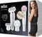 Braun Flex 9100 BS - Epilator - Micro-Grip-pincettechnologie - Wit