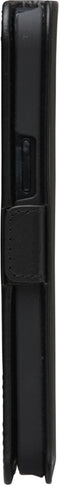 Dbramante1928 Copenhagen Slim - Flip cover - Leer - RFID protectie - Zwart