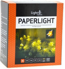 Paperlight lichtslinger engelen LED warm wit 10 m - Kerstverlichting binnen - Kerstlampjes - Kerstlichtjes -