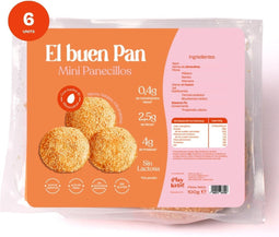 Broodjes :Play Keto! El Buen Pan (6 Stuks)