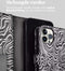 iMoshion Hoesje Geschikt voor iPhone 12 Pro / 12 Hoesje Met Pasjeshouder - iMoshion Design Bookcase smartphone - Meerkleurig / Black And White