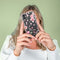 iMoshion Hoesje Geschikt voor Samsung Galaxy A51 Hoesje Siliconen - iMoshion Design hoesje - Roze / Transparant / Blossom Watercolor