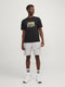 Jack & Jones Map Summer Logo Shirt Heren
