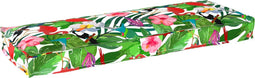 vidaXL - Palletkussen - voor - Bank - Tropisch - Jungle - 120x40x8 - cm - Oxford - Stof