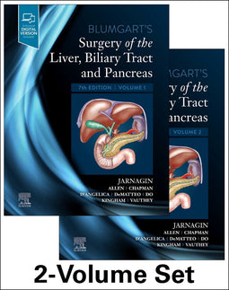 Blumgart's Surgery of the Liver Biliary Tract and Pancreas - 2-Volume Set - Inclusief eBook (2 stuks)