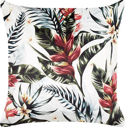 EDELWEISS - Sierkussen set van 2 - Lichtrood - 45 x 45 cm - Fluweel