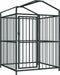 vidaXL - Hondenkennel - voor - buiten - met - dak - 120x120x150 - cm