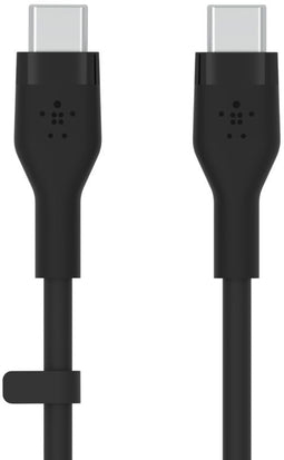 Belkin BOOST↑CHARGE Flex - USB-C/USB-C-kabel - 25x duurzamer - Zwart (2 m)