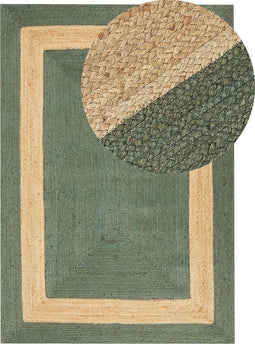 KARAKUYU - Vloerkleed - Groen - 160 x 230 cm - Jute