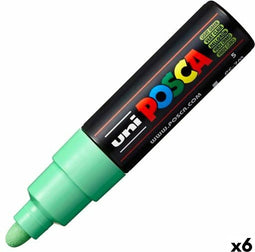 Verfstift posca pc7m b lichtgroen | 6 stuks