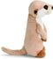 NICI Knuffel Stokstaartje - pluche - bruin - 20 cm - knuffeldier