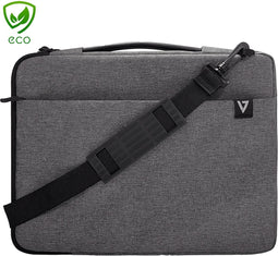 V7 CSE14-ECO laptoptas 35,6 cm (14") Opbergmap/sleeve Grijs