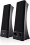 V7 USB Powered Stereo Speakers - for Notebook and Desktop (Zwart)