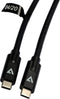 V7 V7UCC-1M-BLK-1E USB-kabel USB C Zwart