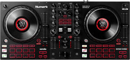 Numark Mixtrack Platinum FX - DJ-controller - 4 decks controle met 24-bit audio-interface - zwart