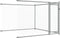 vidaXL - Hondenhok - met - deuren - 6x2x1,5 - m - gegalvaniseerd - staal - grijs